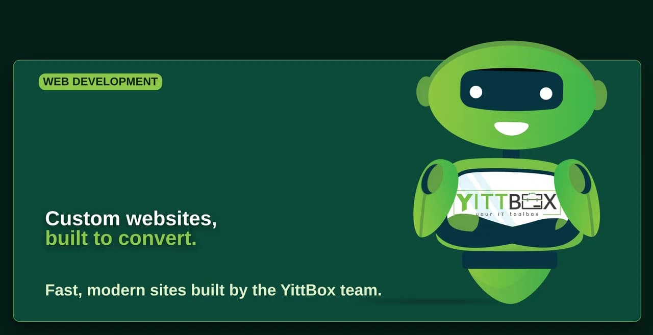 RalphAI presenting YittBox website development